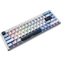Клавиатура Ajazz AK680 MAX Magnetic Switch RGB USB White Фото 1