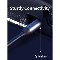 Кабель мультимедийный Cabletime Optical Toslink 1.0m Фото 5