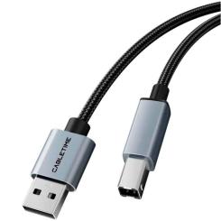 Кабель для принтера Cabletime USB 2.0 AM/BM 2.0m Фото