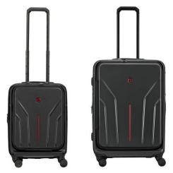 Набор чемоданов Wenger Amplix Hardside (S+M), чорні Фото
