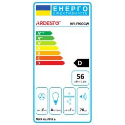 Вытяжка кухонная Ardesto HFI-F900GW Фото 10