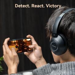 Наушники Vention S11 SoundMate Wireless Black Фото 6
