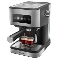 Рожковая кофеварка эспрессо Sencor SES 4020SS Фото