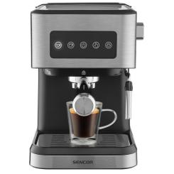 Рожковая кофеварка эспрессо Sencor SES 4020SS Фото 1