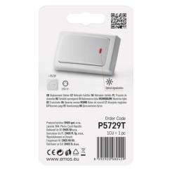 Кнопка звонка EMOS wireless button for P5729, P5731 Фото 7