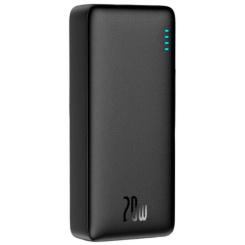 Батарея универсальная Baseus Airpow 20000mAh 20W PD/3.0, QC/3.0, black Фото 1