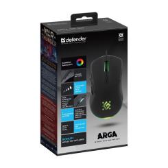 Мышка Defender Arga GM-049 USB Black Фото 4