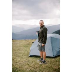 Кофта Tribe Fleece Jacket Full Zip T-KJ-0011-olive, 48 Фото 3