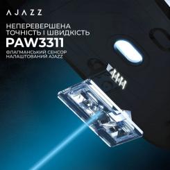 Мышка Ajazz AJ159P MC Wireless/Bluetooth/USB Charging Dock Ora Фото 9