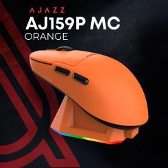 Мышка Ajazz AJ159P MC Wireless/Bluetooth/USB Charging Dock Ora Фото 7