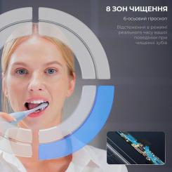 Электрическая зубная щетка Oclean X Plus Pro Digital Silver Фото 2