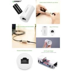 Сращиватель Ugreen RJ-45 NW116 Ethernet Connector Black Фото 2