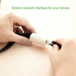 Сращиватель Ugreen RJ-45 NW116 Ethernet Connector Black Фото 3