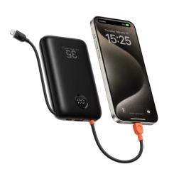 Батарея универсальная VEGER 30000mAh K3 35W PD QC3.0 black Фото 2