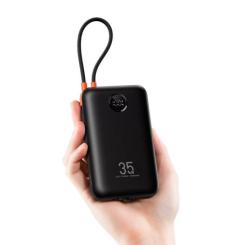 Батарея универсальная VEGER 30000mAh K3 35W PD QC3.0 black Фото 3