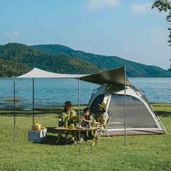 Палатка Naturehike чотиримісний із тентом автоматичний Ango CNK2550WS Фото 1