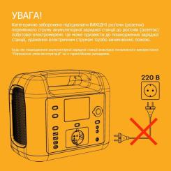 Зарядная станция Aferiy AF-P110-E, 1200W, 960Wh Фото 5