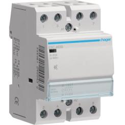 Автоматический выключатель Hager 63 A 230V 4NO 3P (B) Фото