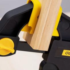 Струбцина Deli быстрозажимная 30 см Фото 1