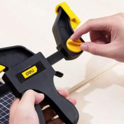 Струбцина Deli быстрозажимная 30 см Фото 6