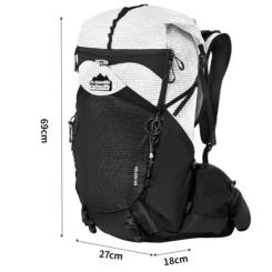 Рюкзак туристический Naturehike Helium CNK2450XB016, 40 л, білий, L Фото 1