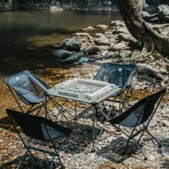 Туристический стол Naturehike CNK2450JJ013, L, алюміній, сірий Фото 7