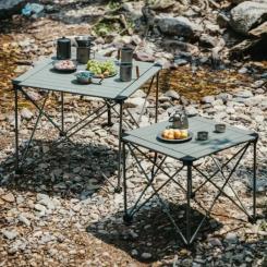 Туристический стол Naturehike CNK2450JJ013, L, алюміній, сірий Фото 8