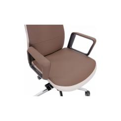Офисное кресло GT Racer B-3195 Beige/Brown Фото 5