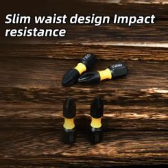 Набор бит Deli PH2 x 25 мм, 2 шт Фото 4