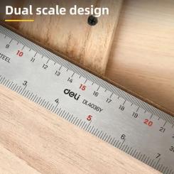 Угольник Deli кутова 30 см Фото 3