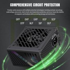 Блок питания Gamemax 750W Фото 5