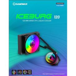 Система жидкостного охлаждения Gamemax Iceburg 120 BK Фото 9