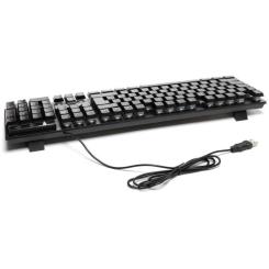 Клавиатура Hölmer K-01GS RGB Backlight USB UA Black Фото 4