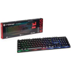 Клавиатура Hölmer K-01GS RGB Backlight USB UA Black Фото 5