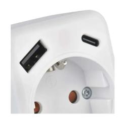 Зарядное устройство EMOS 1xUSBA + 1xUSBC PD20W Фото 5