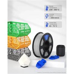 Пластик для 3D-принтера ELEGOO PETG 1кг, 1.75мм, yellow Фото 1