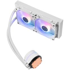 Система жидкостного охлаждения Qube ZT-240 white Фото 2
