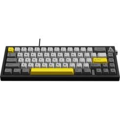 Клавиатура Ajazz AK650 Moon Yellow Switch USB UA Black/Grey/Yellow Фото 3