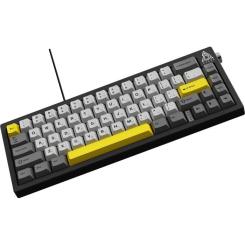 Клавиатура Ajazz AK650 Moon Yellow Switch USB UA Black/Grey/Yellow Фото 4