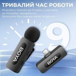Микрофон Boya BY-V2 Lightning Black Фото 9
