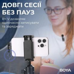 Микрофон Boya BY-V2 Lightning Black Фото 11