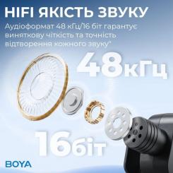 Микрофон Boya BY-V2 Lightning Black Фото 8