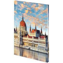 Книга записная Axent A4 City, Budapest, 96 листов клетка Фото 1