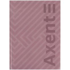 Книга записная Axent A4 Pattern, 96 листов клетка, розовый Фото