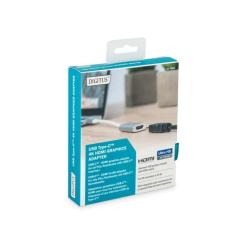Переходник Digitus USB-C to HDMI F 0.2m UHD 4K Фото 3