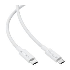 Дата кабель Acefast USB-C to USB-C 1.2m 3A white Фото 2