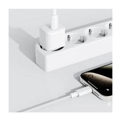 Дата кабель Acefast USB-C to USB-C 1.2m 3A white Фото 4