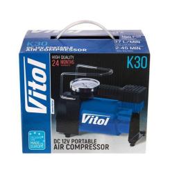 Автомобильный компрессор VITOL K-30 150psi/14Amp/37л Фото 5