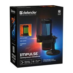Микрофон Defender Impulse GMC 400 USB Black Фото 7