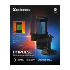 Микрофон Defender Impulse GMC 400 USB Black Фото 8